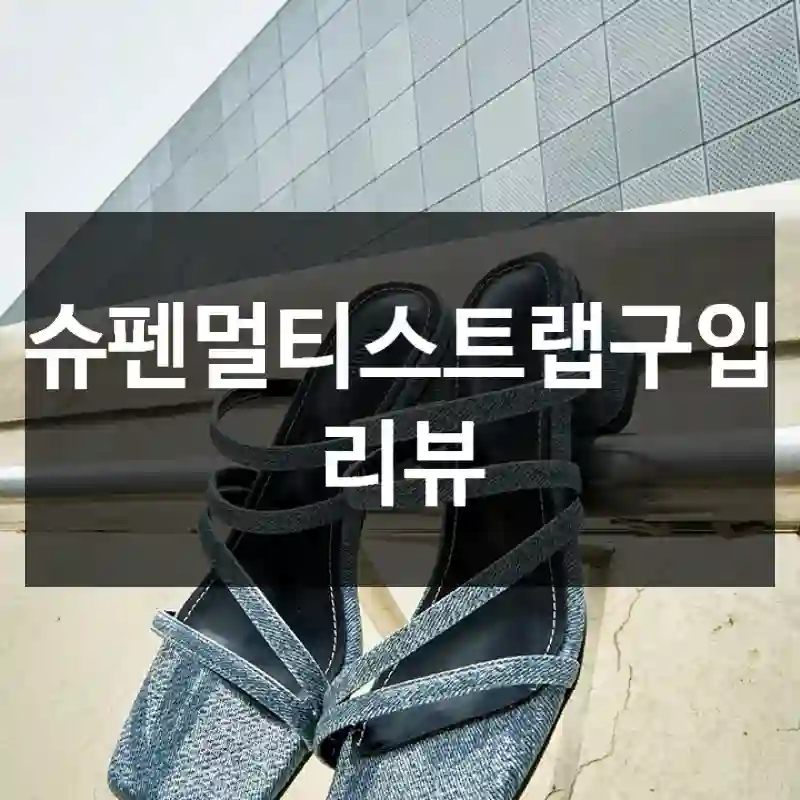 슈펜멀티스트랩구입 리뷰