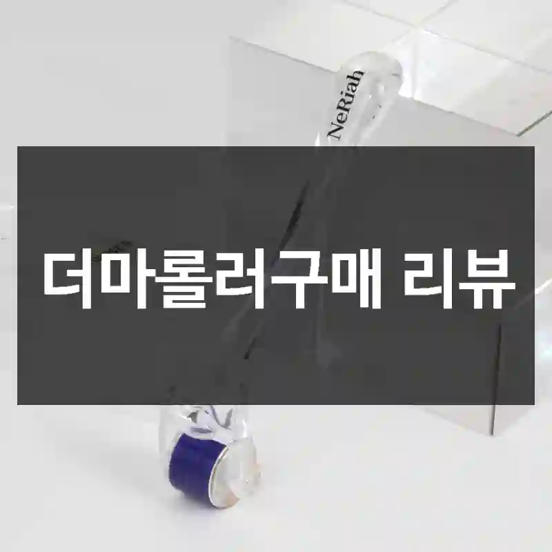 더마롤러구매 리뷰