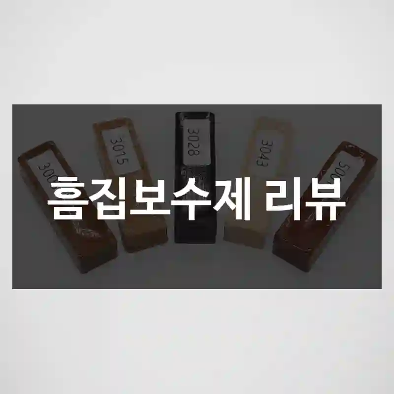 흠집보수제 리뷰