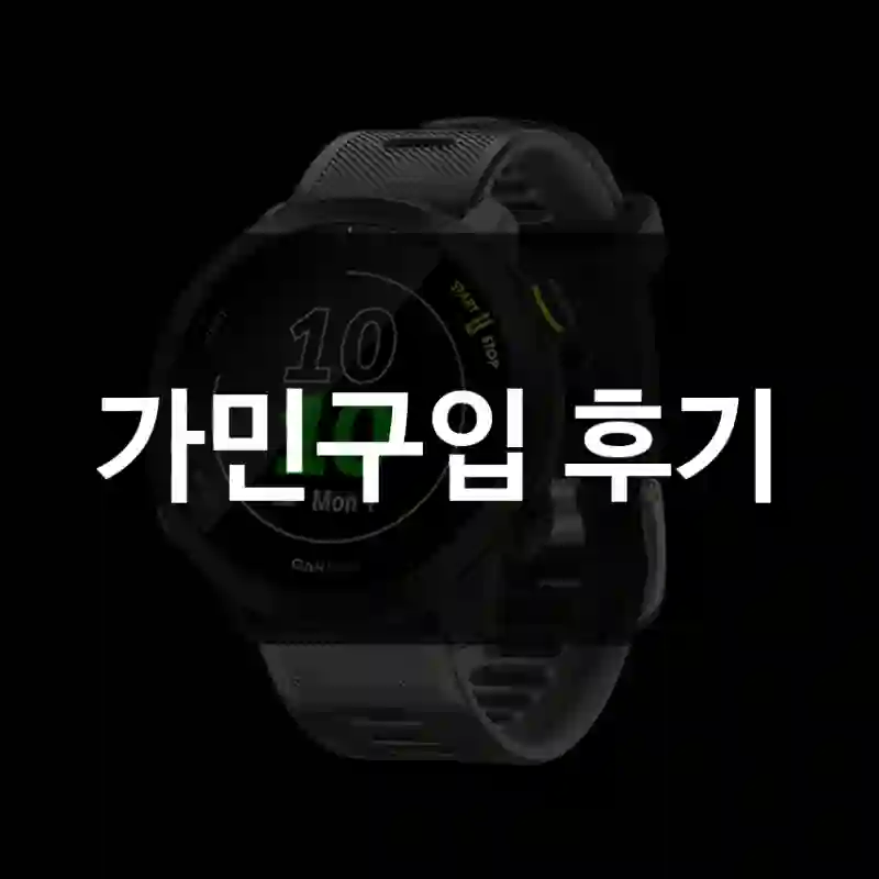 가민구입 후기