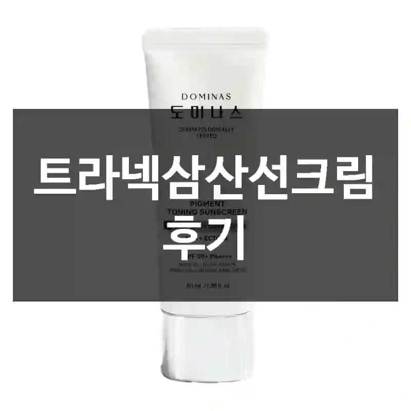 트라넥삼산선크림 후기