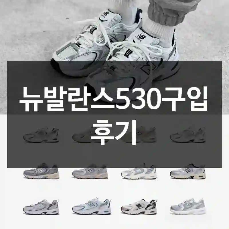 뉴발란스530구입 후기