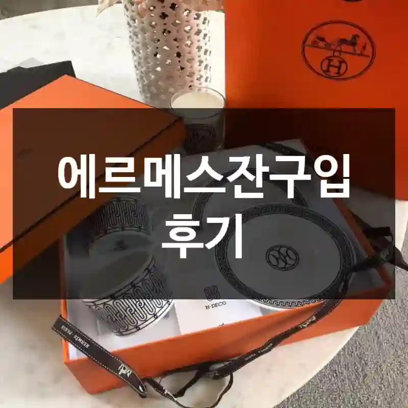 에르메스잔구입 후기