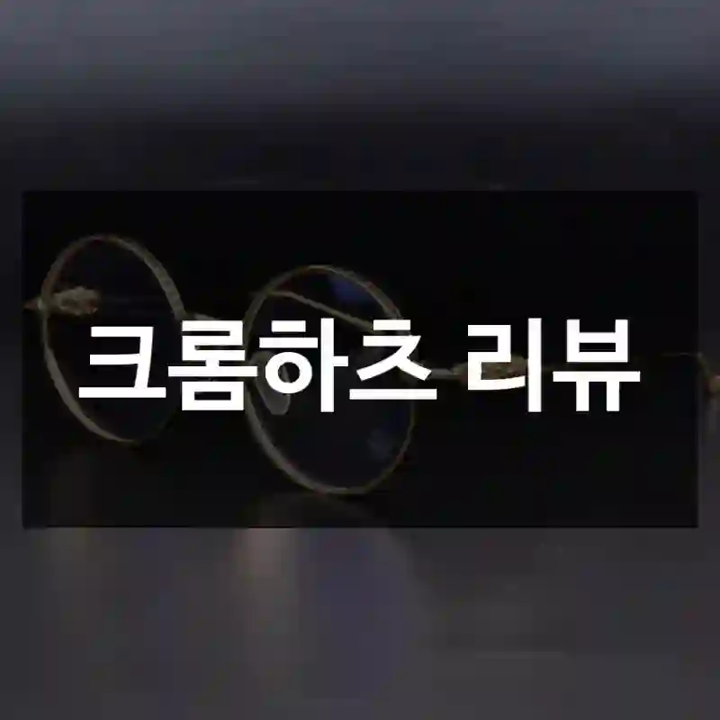 크롬하츠 리뷰