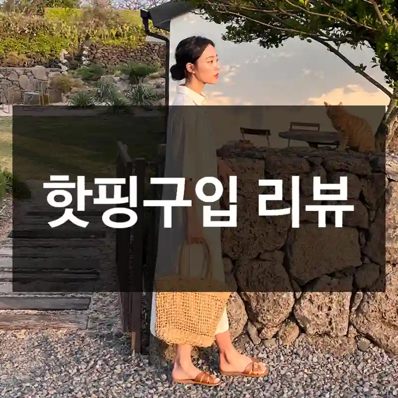 핫핑구입 리뷰
