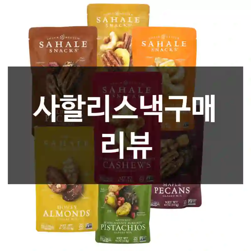 사할리스낵구매 리뷰