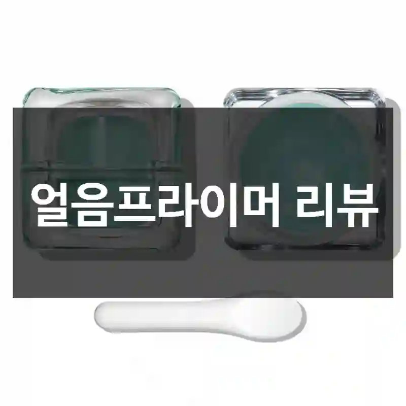 얼음프라이머 리뷰