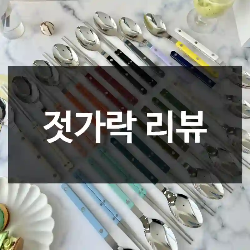 젓가락 리뷰