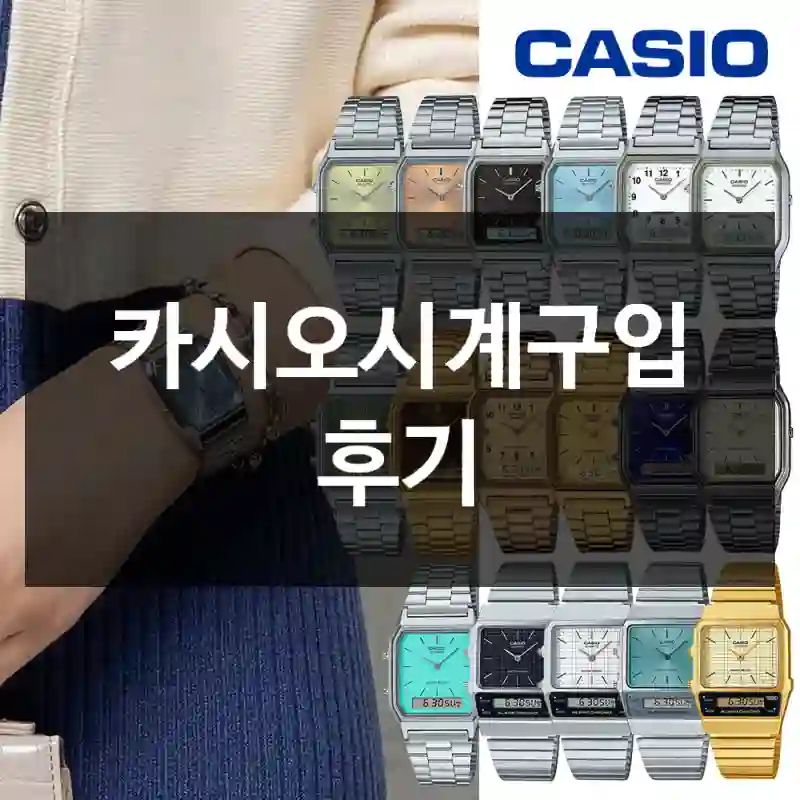 카시오시계구입 후기