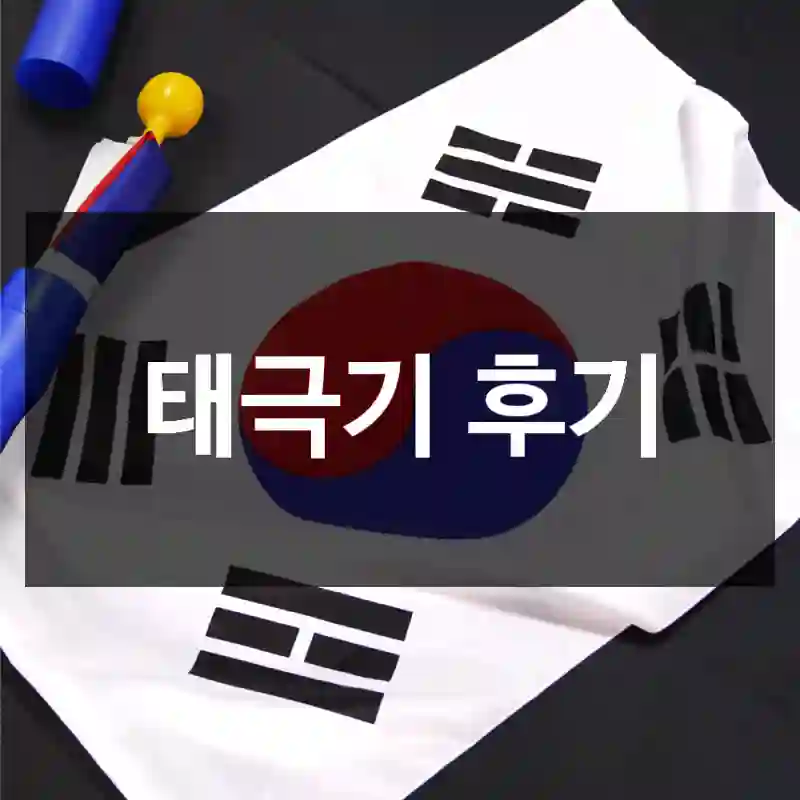 태극기 후기