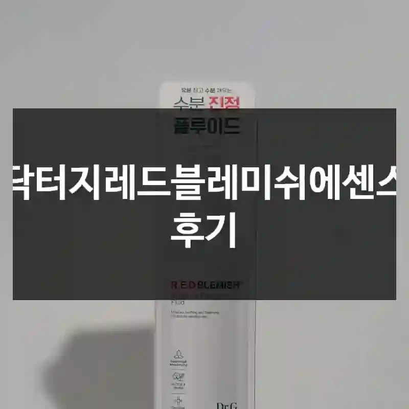 닥터지레드블레미쉬에센스 후기