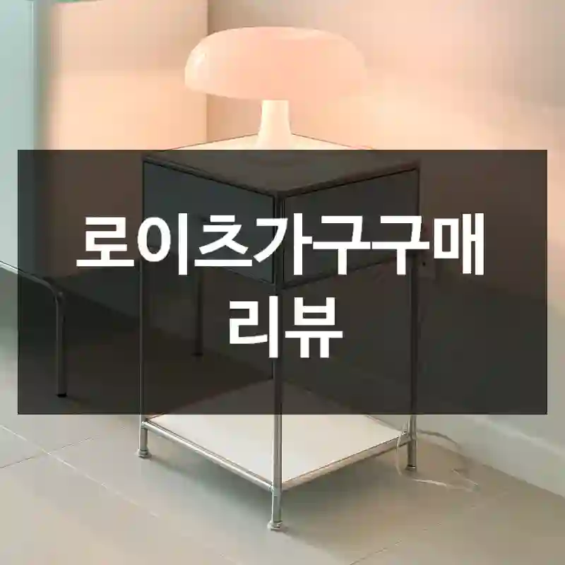 로이츠가구구매 리뷰