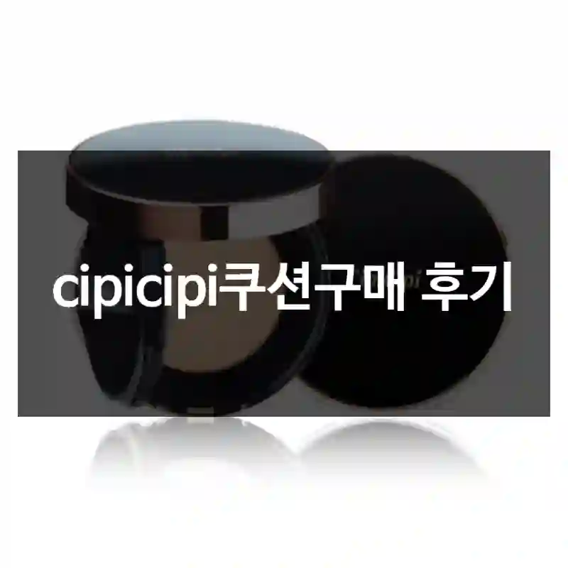 cipicipi쿠션구매 후기