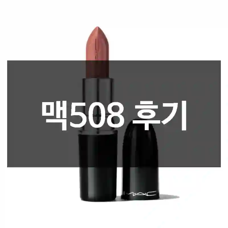 맥508 후기