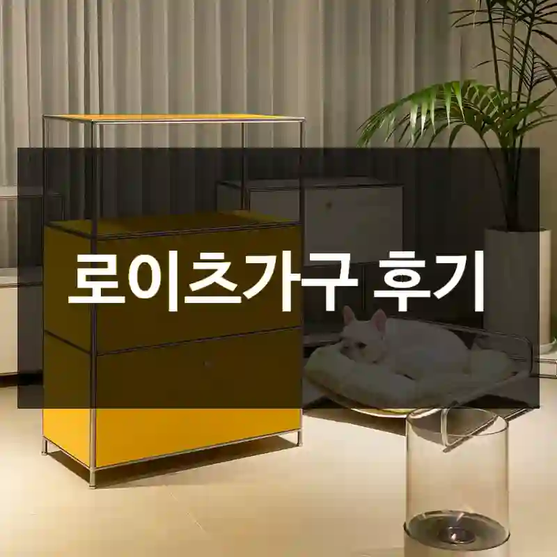 로이츠가구 후기