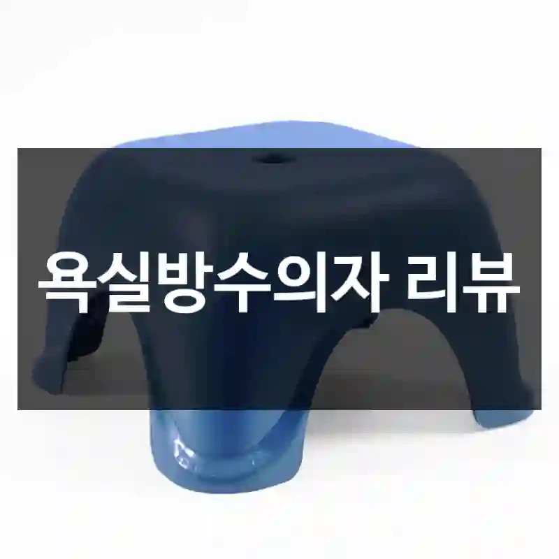 욕실방수의자 리뷰