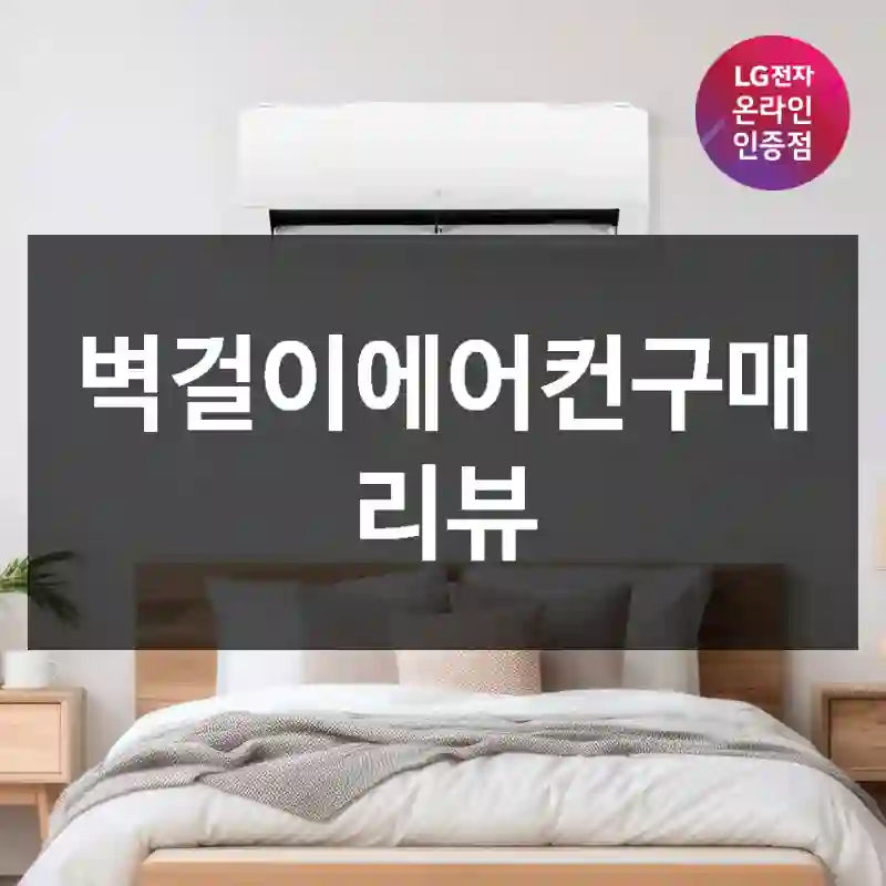 벽걸이에어컨구매 리뷰