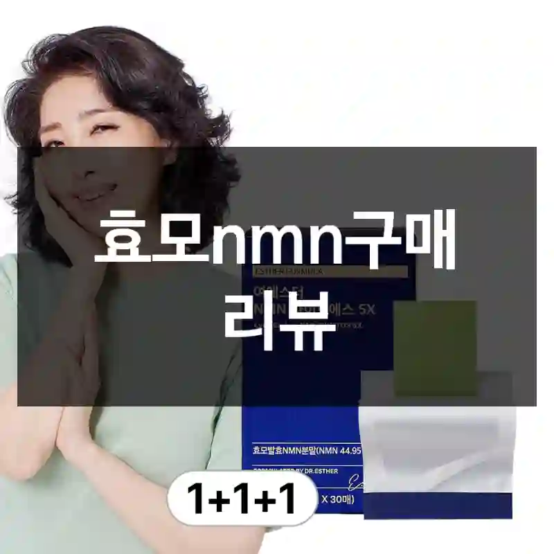 효모nmn구매 리뷰