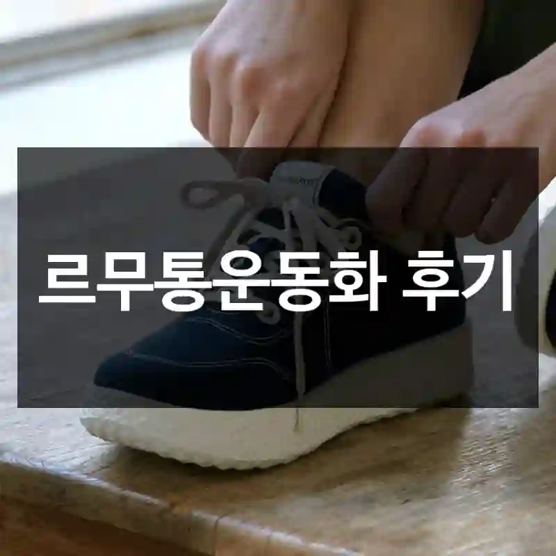 르무통운동화 후기