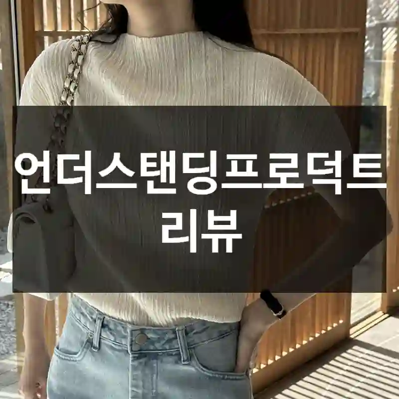언더스탠딩프로덕트 리뷰