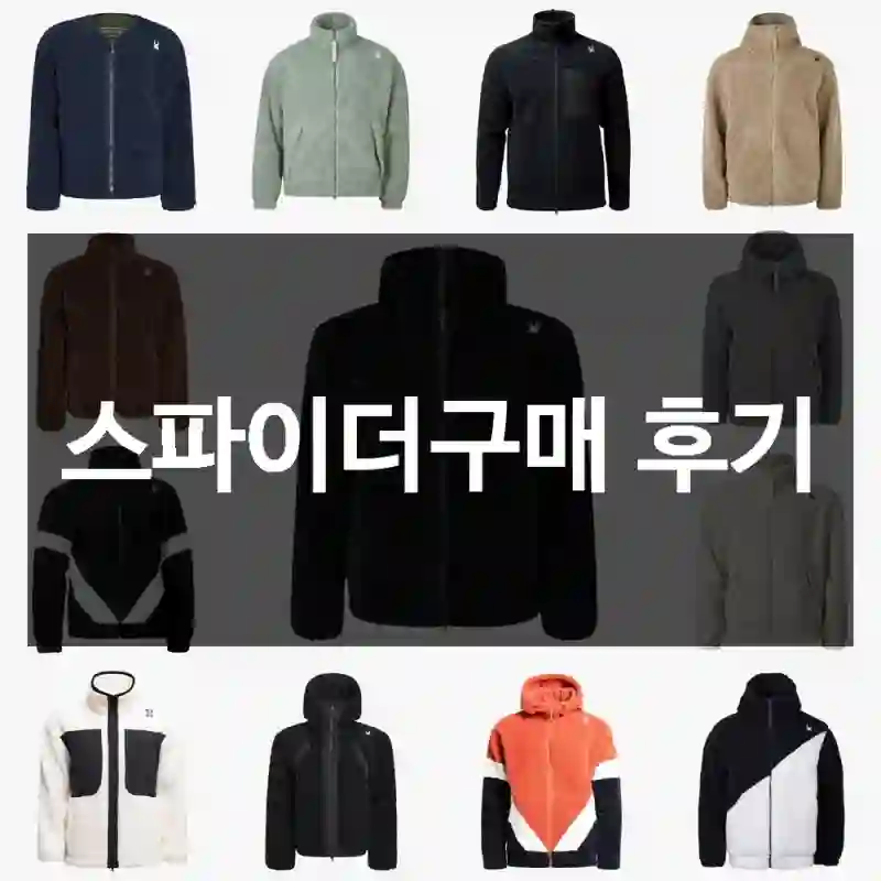 스파이더구매 후기