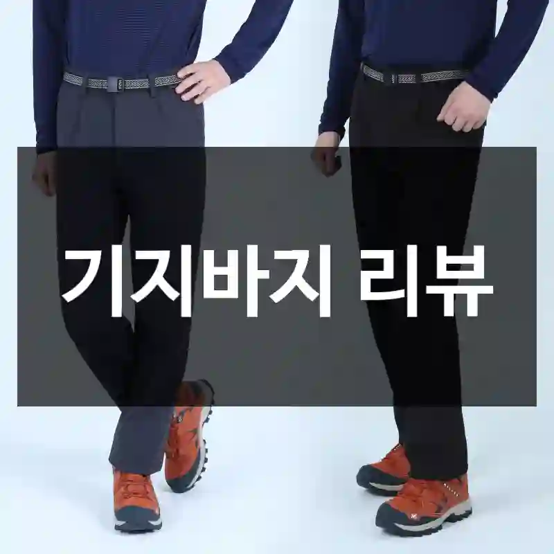 기지바지 리뷰